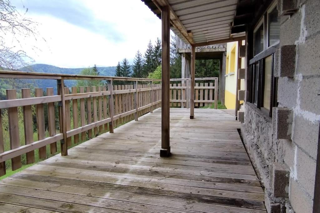 Maison De Montagne Vue Magnifique Ventron Exterior foto