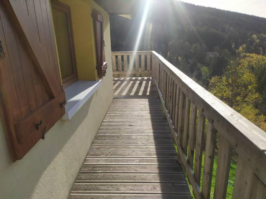 Maison De Montagne Vue Magnifique Ventron Exterior foto